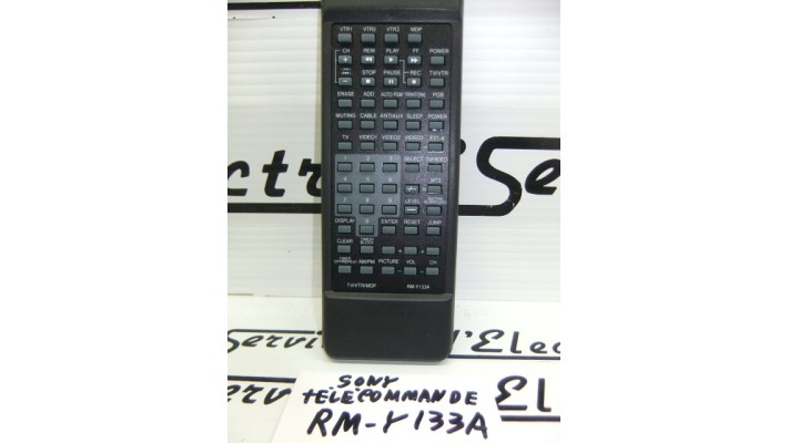 Sony RM-Y133A remote control .